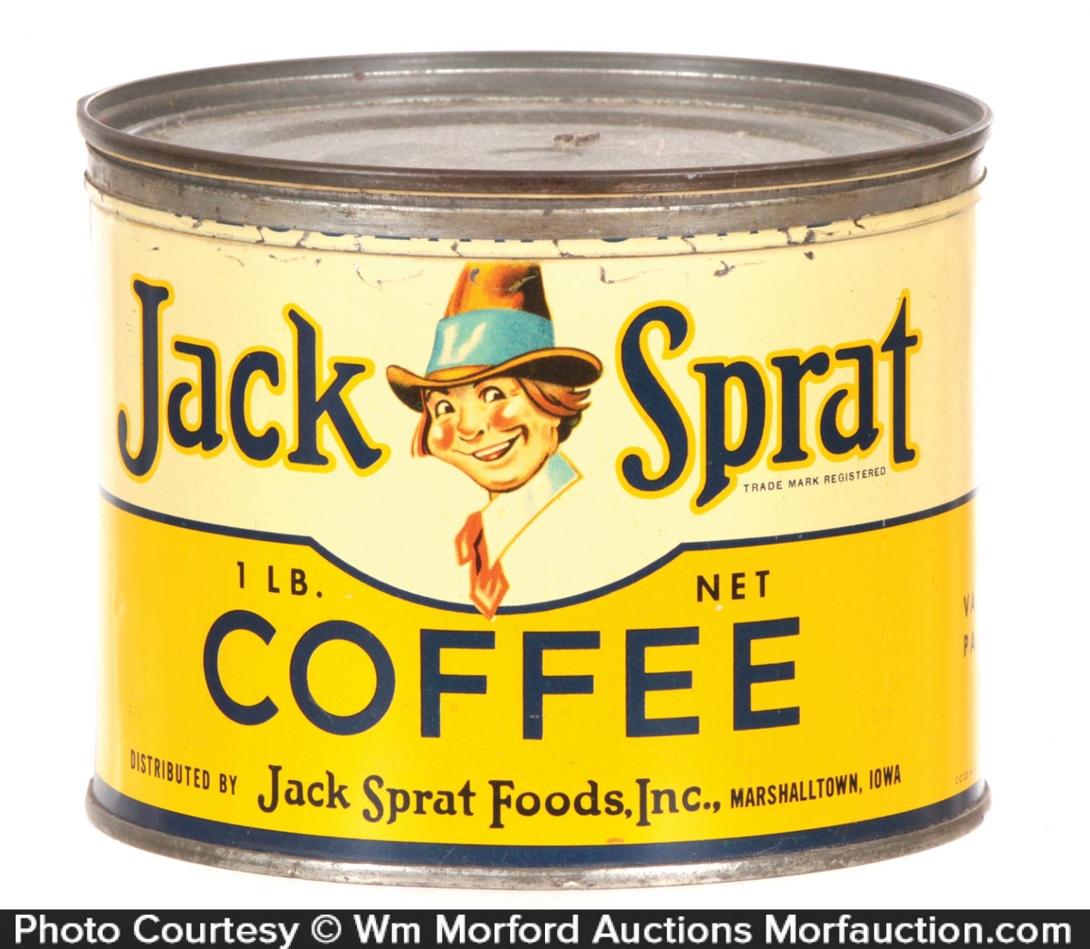 Jack Sprat Coffee Can • Antique Advertising