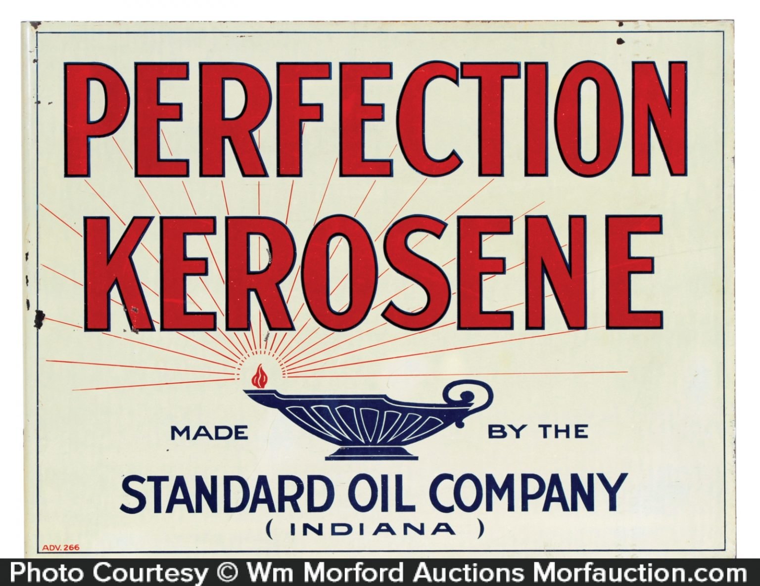 Perfection Kerosene Sign • Antique Advertising