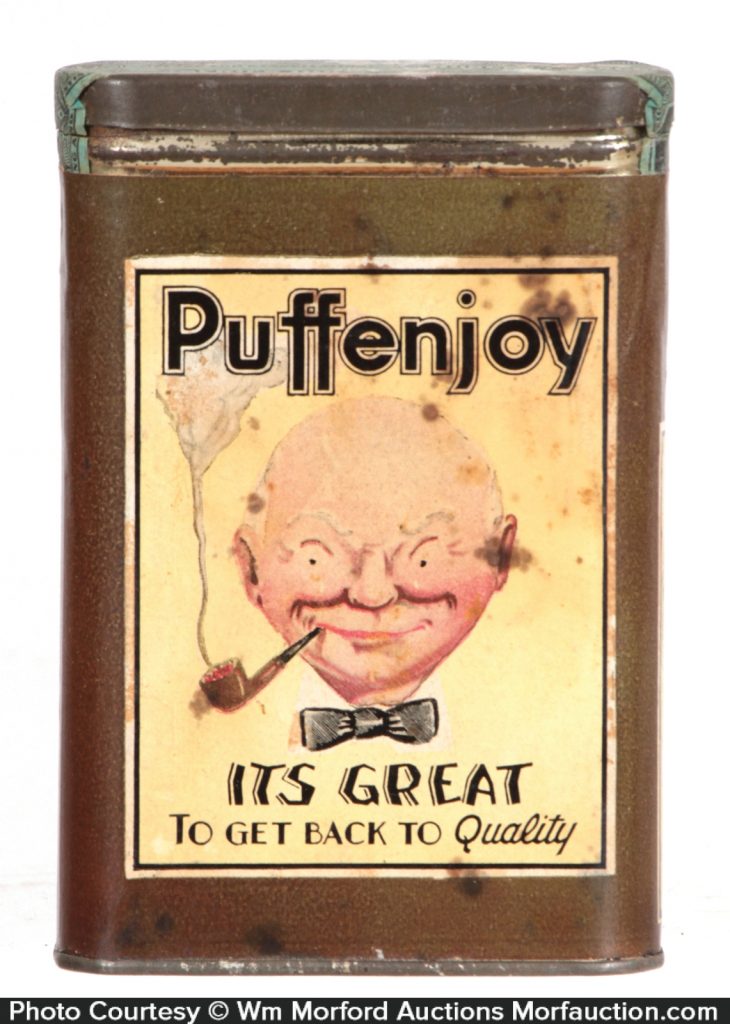 Antique Tobacco Advertising Price Guide With Descriptions and Photos