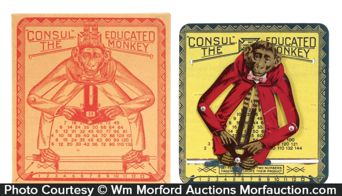 The Educated Monkey Reproduction Of The Classic Tin Toy Calculator
