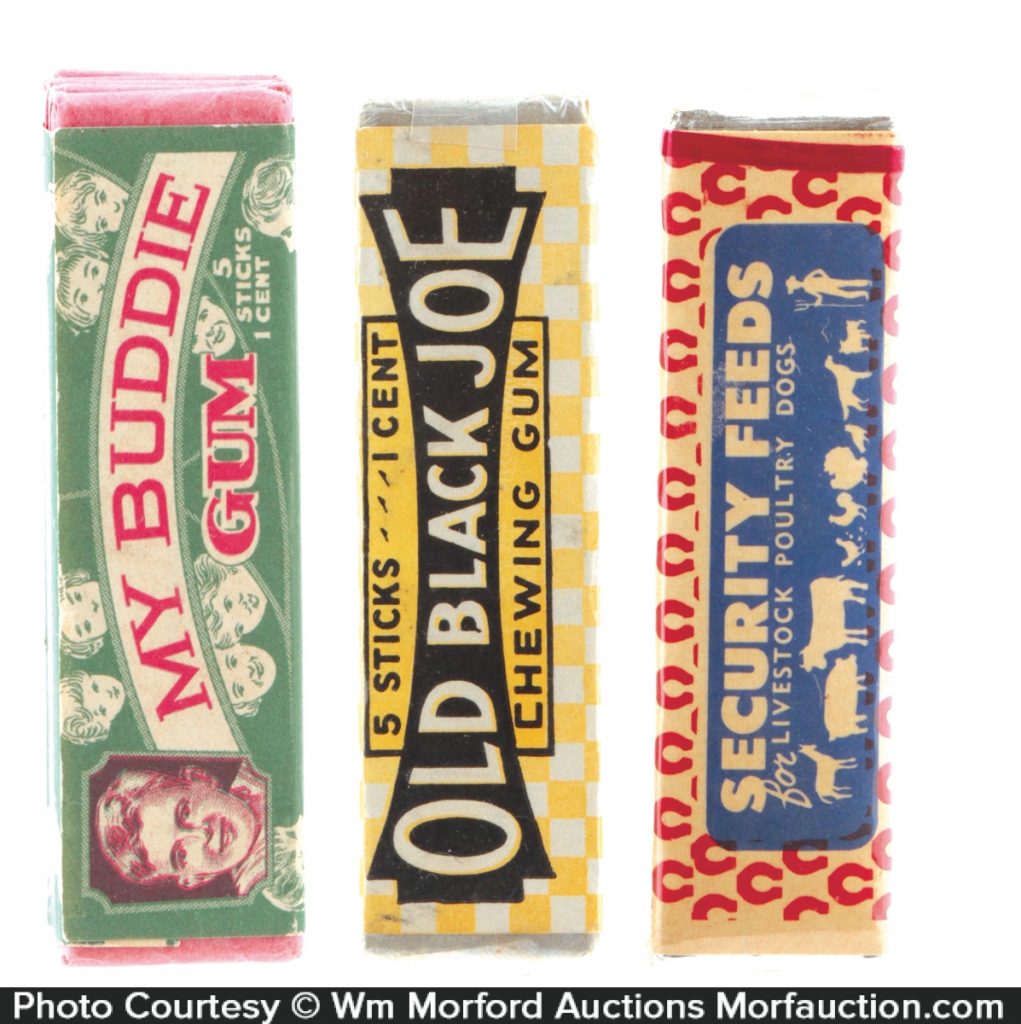 Antique Gum Packs • Antique Advertising