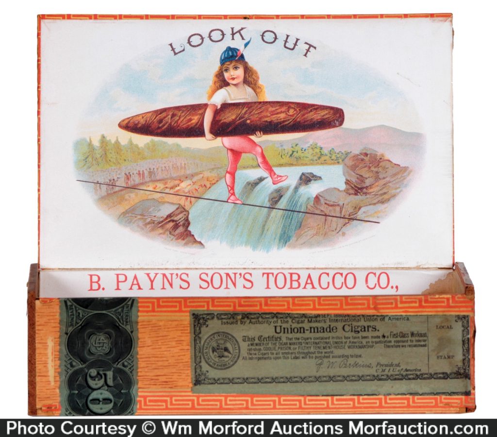 Antique Tobacco Advertising Price Guide With Descriptions and Photos