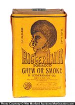 bigger hair tobacco tin Pack • Antique Advertising Lot Detail - N***** Hair