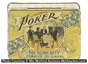 Poker Tobacco Tin