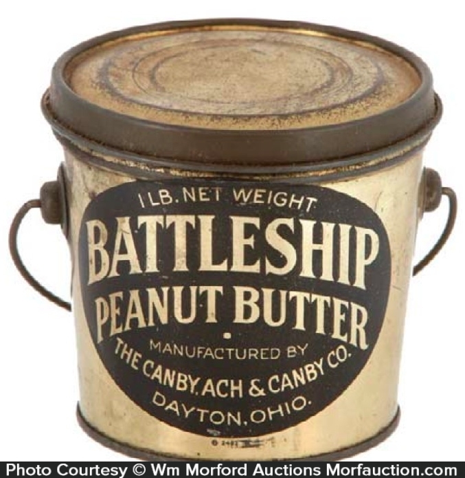 Vintage Rare Tin Litho Advertising Ideal Peanut Butter Tin Measuring Cup -  Long Beach Antique Mall