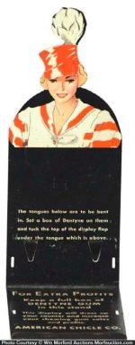 Dentyne Gum Display • Antique Advertising