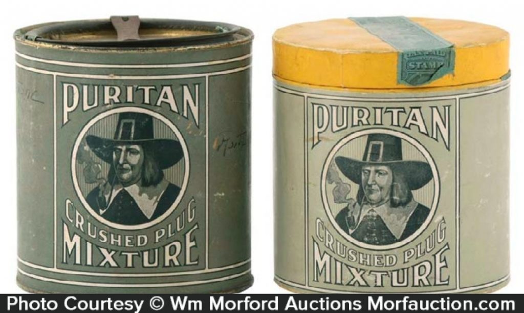 Vintage Puritan Tobacco Tins • Antique Advertising