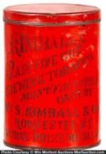 kimball tobacco Kimball's Peerless Chewing Print - Restored Vintage Label Art ROCHESTER NY TRADE CARD, W.