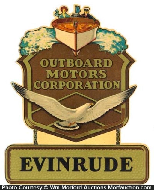 Evinrude Outdoor Motors Outdoors/Boating Vinyl Decal Sticker Choose Color/Size 