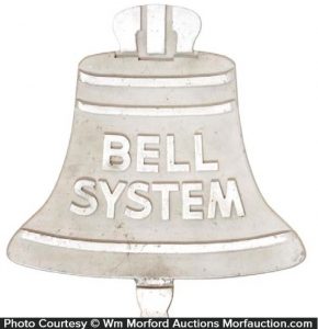 Bell System Aluminum Sign • Antique Advertising