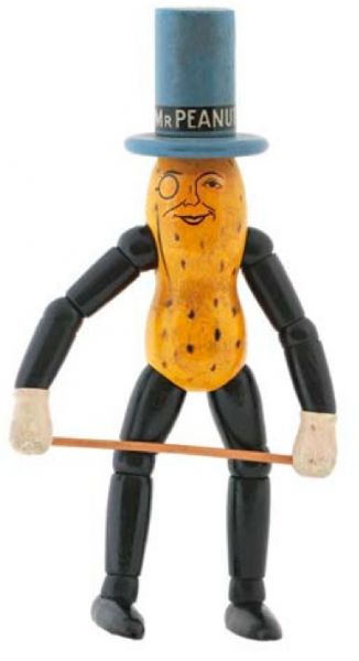 vintage mr peanut doll