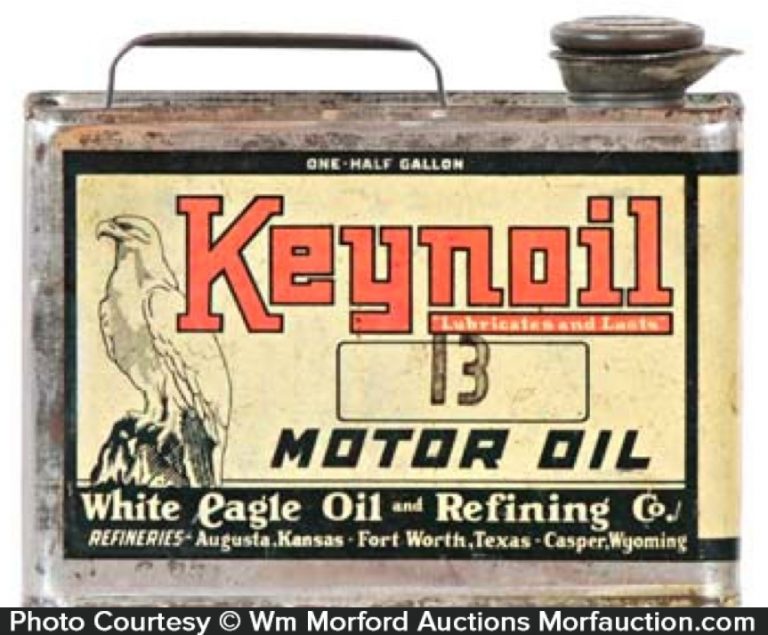 Keynoil Oil Can • Antique Advertising