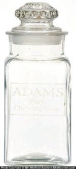 Adams Gum Jar