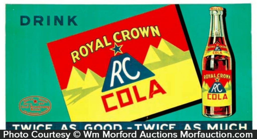 Royal Crown Cola Sign • Antique Advertising