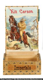 carson cigarette box Kit Carson Cigar Box • Antique Advertising