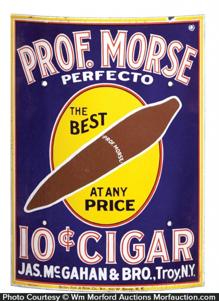Antique Tobacco Advertising Price Guide With Descriptions and Photos