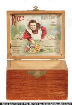 Rice's Seed Box • Antique Advertising