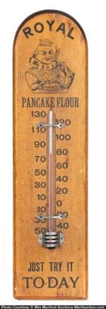 St. Lawrence Milk Thermometer • Antique Advertising