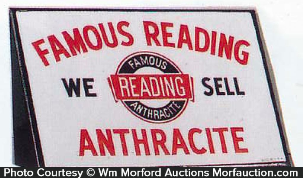 Reading Anthracite Coal Display • Antique Advertising