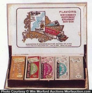 Sen-Sen Gum Display Box
