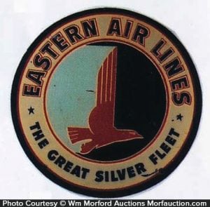 Eastern Air Lines Sign • Antique Advertising