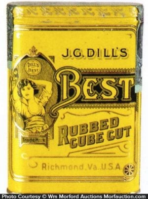 J.G. Dill&#8217;s Best Tobacco Tin