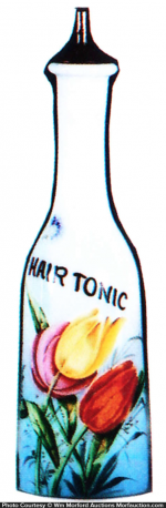 Barber Hair Tonic Bottle