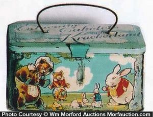 Johnson Cakelets Tin Pail