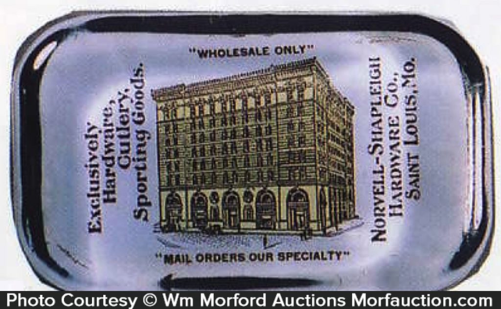 NorvellShapleigh Paperweight • Antique Advertising