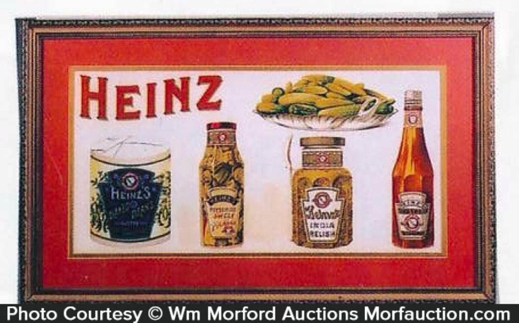 Antique Advertising | Vintage Heinz Sign • Antique Advertising