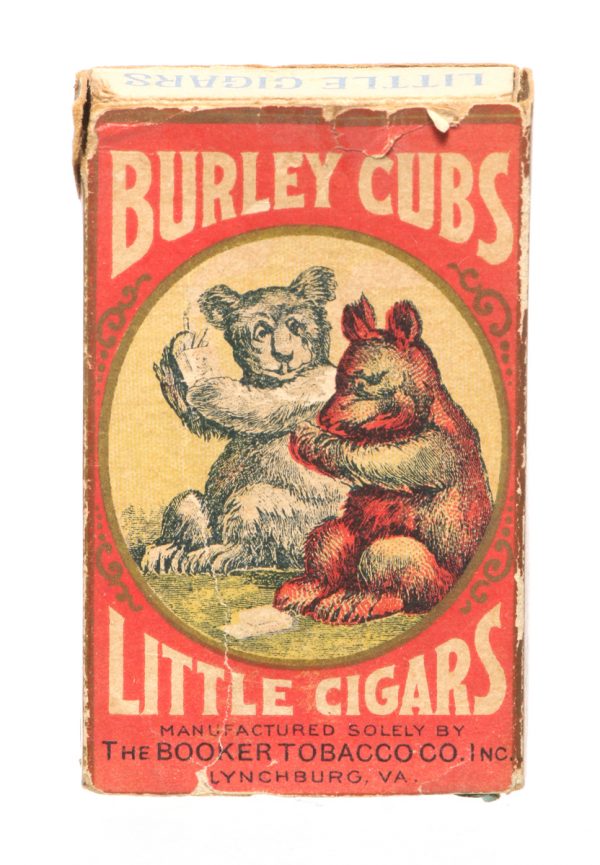 Burley Cubs Little Cigars Box • Antique Advertising