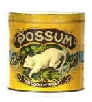 Possum Cigar Tin • Antique Advertising