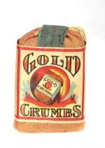 tobacco crumbs Gold Crumbs Tobacco Pouch • Antique Advertising