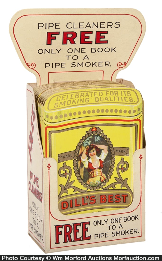 Dill/'s Best Smoking Tobacco and Pipe Cleaner Packages