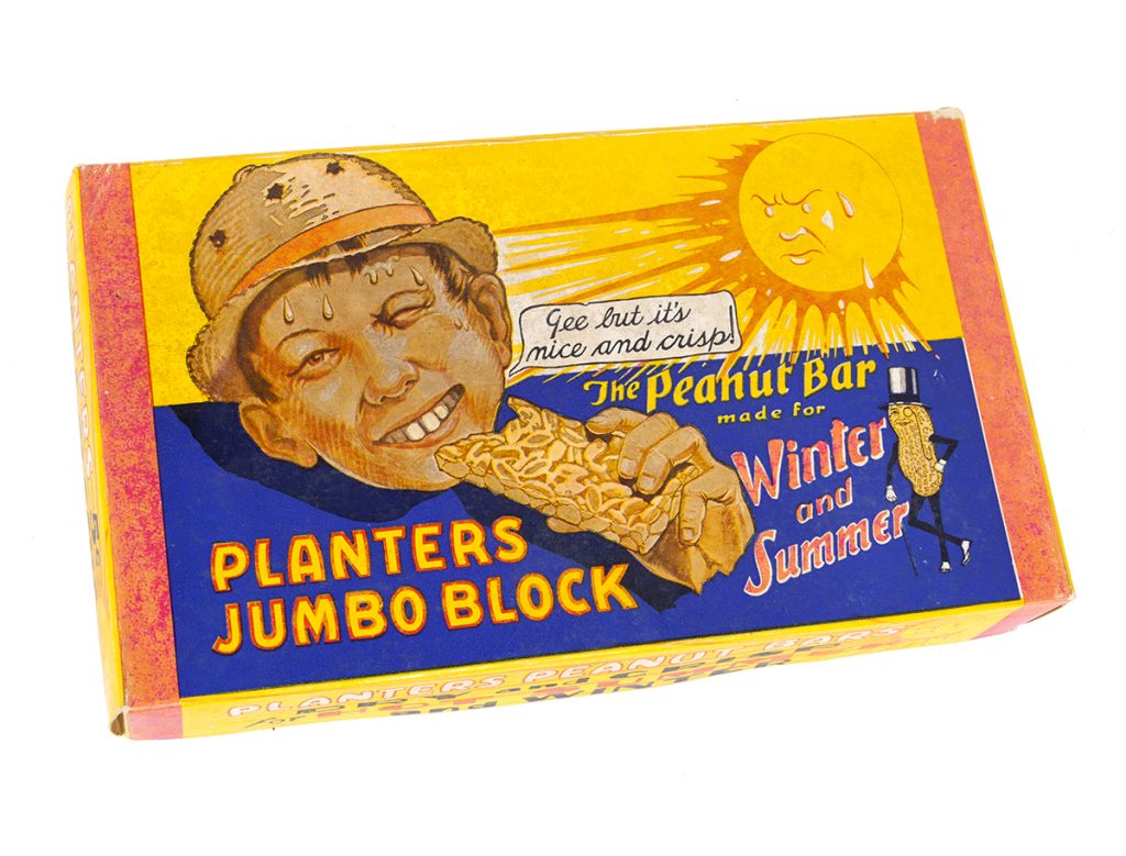 Planters Jumbo Block Box • Antique Advertising