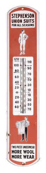 St. Lawrence Milk Thermometer • Antique Advertising