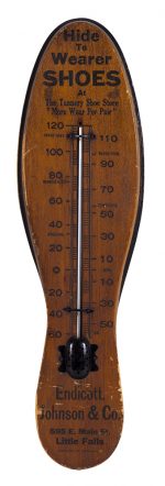 St. Lawrence Milk Thermometer • Antique Advertising