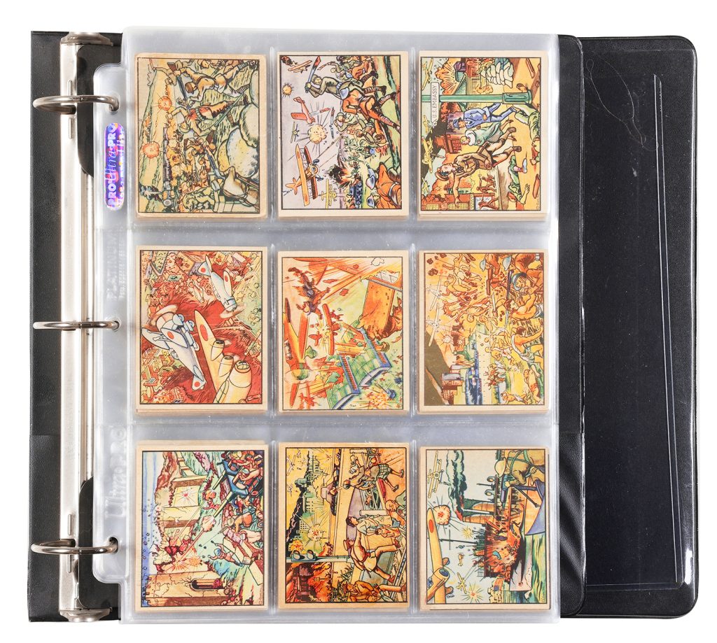 Complete Sets Of Horrors Of War Gum Insert Trading Cards • Antique